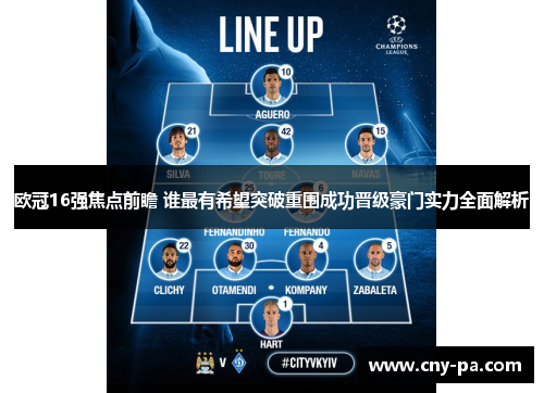欧冠16强焦点前瞻 谁最有希望突破重围成功晋级豪门实力全面解析 欧冠16强焦点前瞻 谁最有希望突破重围成功晋级豪门实力全面解析